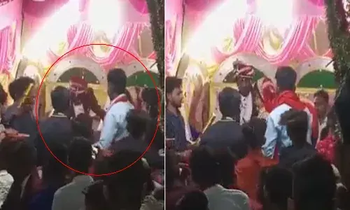 వైరల్.. మండపంలోనే వరుడి చెంప పగులగొట్టిన వధువు