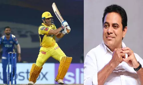 ధోనీపై మంత్రి కేటీఆర్ ప్రశంసలు.. ట్వీట్ వైరల్