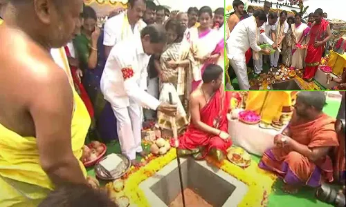 ఎల్బీనగర్ టిమ్స్కు సీఎం కేసీఆర్ భూమిపూజ