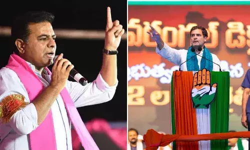 పొత్తు ఛాన్సే లేదన్న రాహుల్ గాంధీ.. మంత్రి కేటీఆర్ స్పందన ఇదే..!