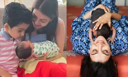 మథర్స్ డే.. కొడుకును పరిచయం చేసిన కాజల్