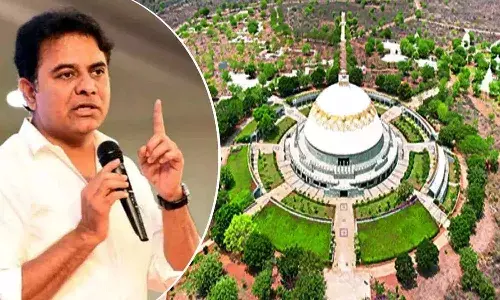 రేపు బుద్ధవనం ప్రాజెక్టును ప్రారంభించనున్న కేటీఆర్