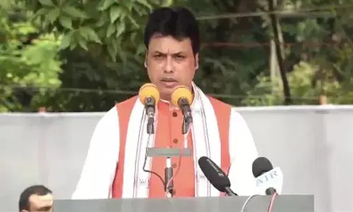 బ్రేకింగ్ : త్రిపుర ముఖ్యమంత్రి బిప్లబ్ దేవ్ రాజీనామా