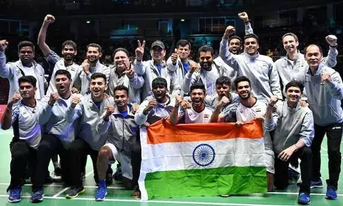 చరిత్ర సృష్టించిన బ్యాడ్మింటన్ టీం - థామస్ కప్ సొంతం
