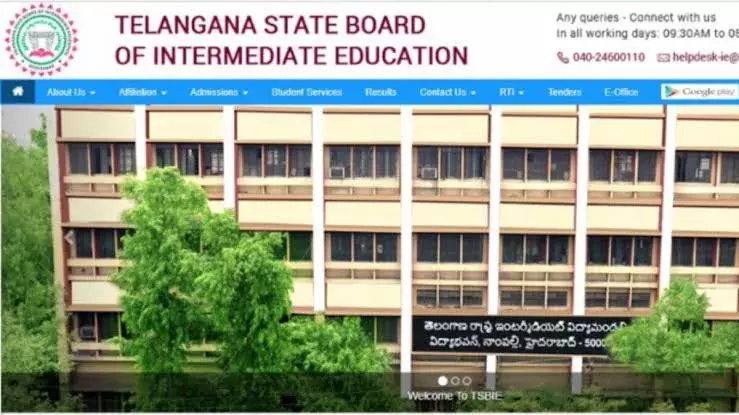 అకడమిక్ క్యాలెండర్ విడుదల చేసిన తెలంగాణ ఇంటర్ బోర్డ్