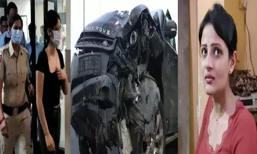 తాగి కారు న‌డిపిన యువ‌తులు.. ఓ వ్యక్తి మృతి