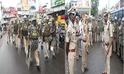 భద్రతా వలయంలో అమలాపురం