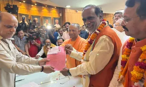 రాజ్యసభ అభ్యర్థిగా నామినేషన్ దాఖలు చేసిన లక్ష్మణ్