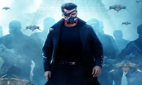 హనుమాన్ నుంచి ఇంట్రెస్టింగ్ పోస్టర్.. హాలీవుడ్ లెవెల్లో సూపర్ విలన్