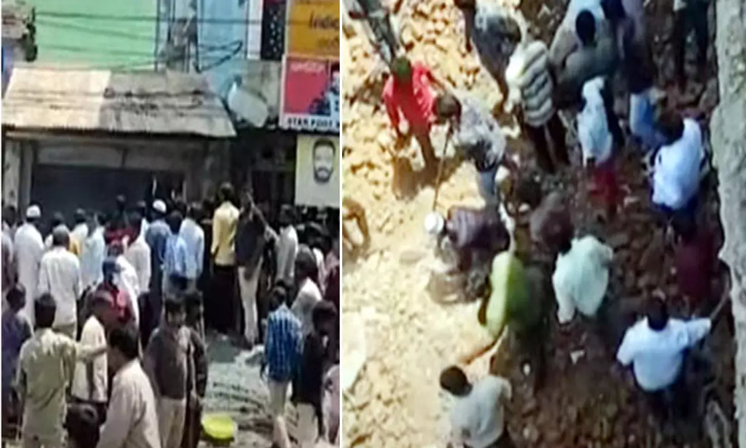 భ‌వ‌నం కూల్చివేత‌లో ప్ర‌మాదం.. ఇద్ద‌రు కార్మికులు మృతి