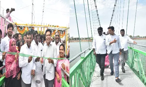 K అంటే కాలువలు, C అంటే చెరువులు, R అంటే రిజర్వాయర్లు : కేటీఆర్