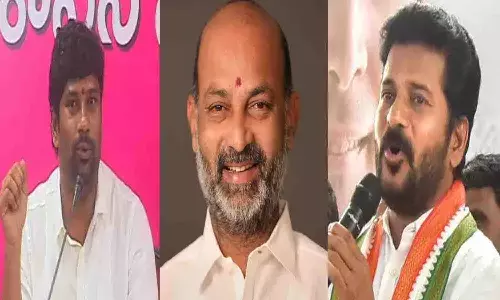 కుల గజ్జి రేవంత్.. మత పిచ్చి సంజయ్ : నిప్పులు చెరిగిన బాల్క సుమన్