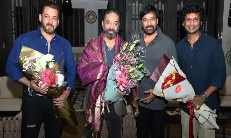 ముగ్గురు మెగాస్టార్లు ఒకేచోట‌.. ఫోటోలు వైర‌ల్‌