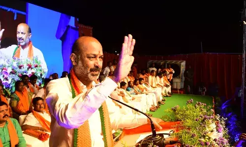 పేదల గొంతుకగా బీజేపీ పనిచేస్తుంది, ఆశీర్వదించండి - బండి సంజయ్