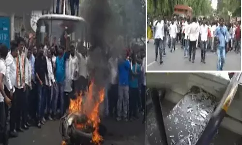 రాజ్‌భ‌వ‌న్ ముట్ట‌డి ఉద్రిక్తం.. ప‌లువురు కాంగ్రెస్ నేత‌ల అరెస్ట్‌