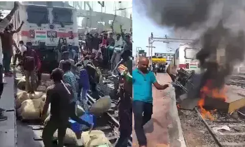 హైదరాబాద్ను తాకిన అగ్నిపథ్ సెగ.. సికింద్రాబాద్ రైల్వే స్టేషన్లో ఉద్రిక్తత