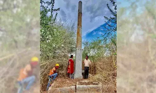 కొలనుపాకలో 900 ఏళ్ల నాటి జైన శాసనం