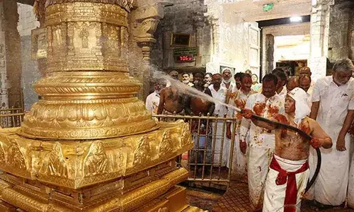 తిరుమలలో ఘనంగా కోయిల్ ఆళ్వార్ తిరుమంజనం
