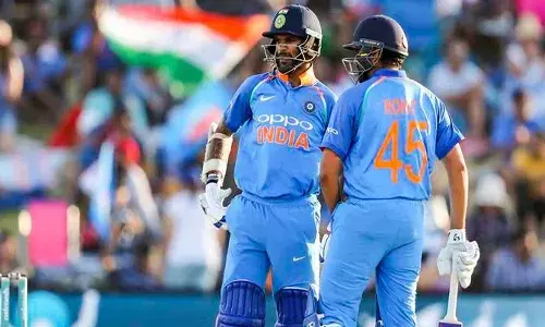 రోహిత్-ధావన్ జోడి.. అరుదైన రికార్డుకు 6 పరుగుల దూరంలో