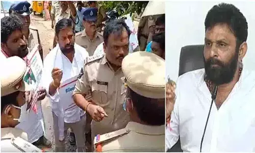 కొడాలి నాని ఇంటి వద్ద హై టెన్షన్