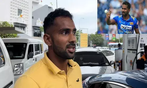 శ్రీలంక సంక్షోభం.. పెట్రోల్ కోసం 2 రోజులు క్యూలో క్రికెటర్.. ఆవేదన