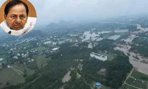 వరద ప్రభావిత ప్రాంతాల్లో ఏరియల్ సర్వే చేయనున్న సీఎం కేసీఆర్