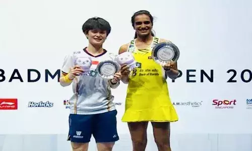 సింగపూర్ ఓపెన్ విజేత పీవీ సింధు