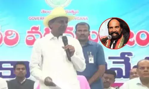 సీఎం కేసీఆర్ క్లౌడ్ బరస్ట్ వ్యాఖ్యలపై ఉత్తమ్ కుమార్ రెడ్డి సంచలన వ్యాఖ్యలు