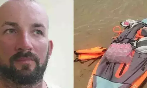 దేశ సరిహద్దుల్లో పాడుబడిన రబ్బరు పడవ.. అసలేం జరిగిందంటే..?