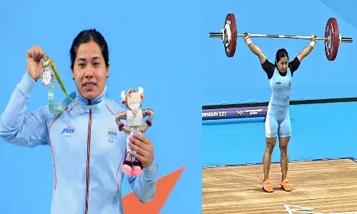 అదరగొడుతున్న వెయిట్ లిఫ్టర్లు.. కామన్వెల్త్ క్రీడల్లో భారత్కు మరో పతకం
