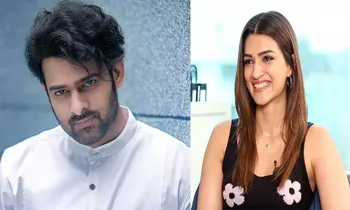 ప్రభాస్ కళ్లల్లో ఏదో తెలియని మత్తు ఉంది : కృతి సనన్