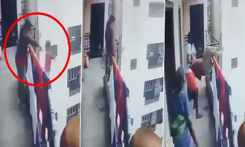 ఘోరం.. నాలుగేళ్ల చిన్నారిని నాలుగో అంత‌స్తు పై నుంచి విసిరేసిన త‌ల్లి