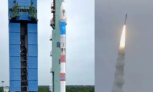 నిప్పులు చిమ్ముతూ నింగిలోకి దూసుకెళ్లిన ఎస్ఎస్ఎల్వీ- డీ1