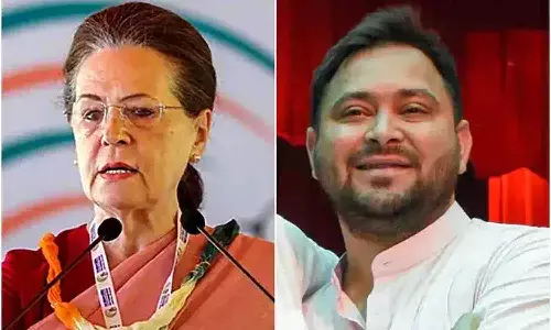 సోనియా గాంధీని కలవనున్న తేజస్వీ యాదవ్
