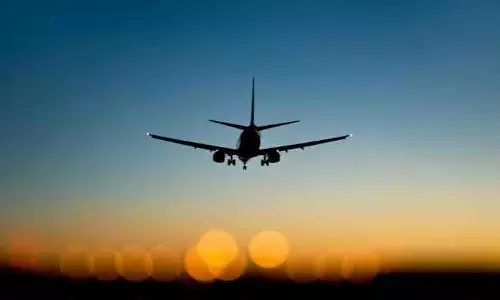 అనుమానాస్పద సందేశం.. ఆరు గంట‌లు ఆల‌స్యంగా బ‌య‌లుదేరిన విమానం