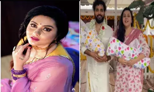 క‌వ‌ల‌ల‌కు జ‌న్మనిచ్చిన హీరోయిన్ న‌మిత‌