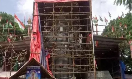 ఖైరతాబాద్ మట్టి గణేష్ కోసం.. రూ.కోటికిపైగా ఖర్చు.!