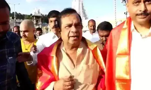 శ్రీవారి సేవలో బ్రహ్మానందం