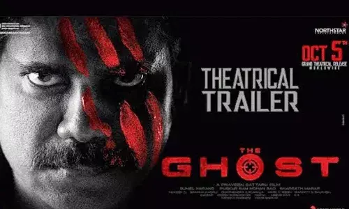 ది ఘోస్ట్ ట్రైలర్ రిలీజ్.. హైలెవల్లో యాక్షన్ సీన్స్