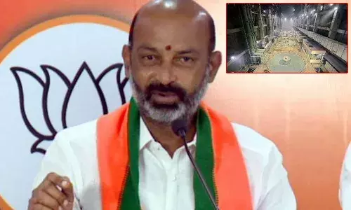 కాళేశ్వరం పరిశీలిస్తాం.. అనుమతివ్వండి.. ప్రభుత్వానికి బండి సంజయ్ లేఖ