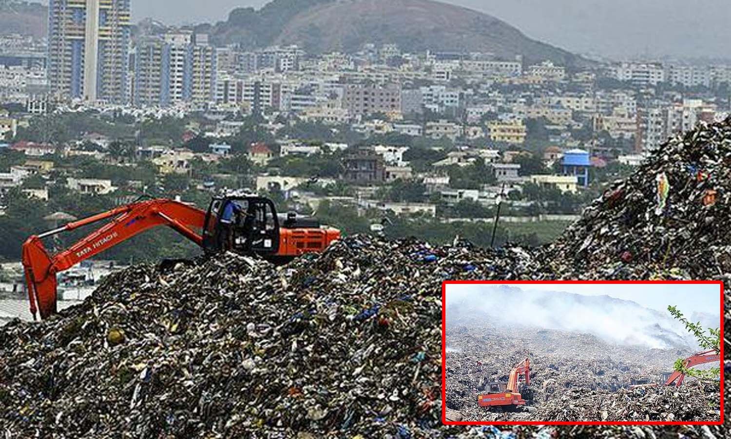 జవహనర్‌నగర్‌ డంప్‌యార్డ్‌ నుంచి తీవ్ర దుర్వాసన.. గాలి