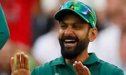 ఫుల్ కామెడీ చేస్తున్న మొహమ్మద్ హఫీజ్