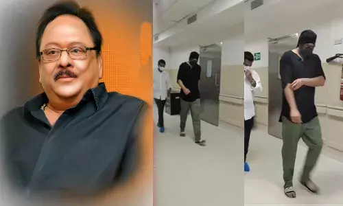 బరువెక్కిన హృద‌యంతో ఆస్ప‌త్రిలో ప్రభాస్.. వీడియో వైరల్