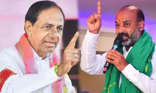 రాజీనామాకు సై.. సీఎం కేసీఆర్, బండి సంజయ్ సవాళ్లు.!