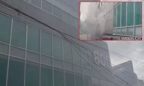 జూబ్లీహిల్స్ పబ్లో అగ్ని ప్రమాదం.. ఎగసిపడుతున్న మంటలు