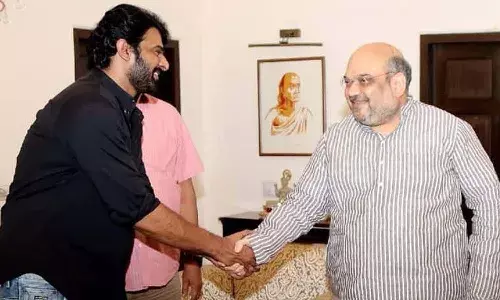 ప్రభాస్‌ను కలవనున్న కేంద్ర హోంమంత్రి అమిత్‌ షా