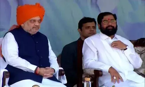 తెలంగాణ విమోచన వేడుక‌లు.. జాతీయ జెండా ఎగురవేసిన అమిత్ షా