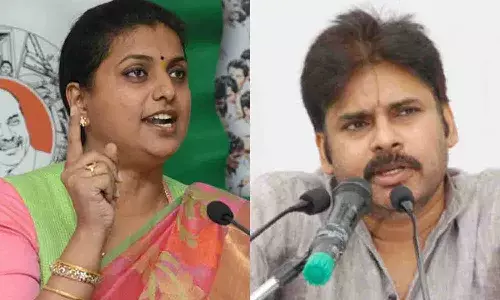 పవన్ కళ్యాణ్ ను మరోసారి టార్గెట్ చేసిన మంత్రి రోజా