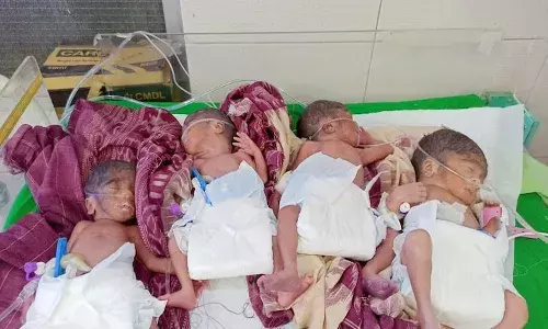 ఒకే కాన్పులో నలుగురు శిశువులకు జ‌న్మ‌నిచ్చిన మ‌హిళ‌