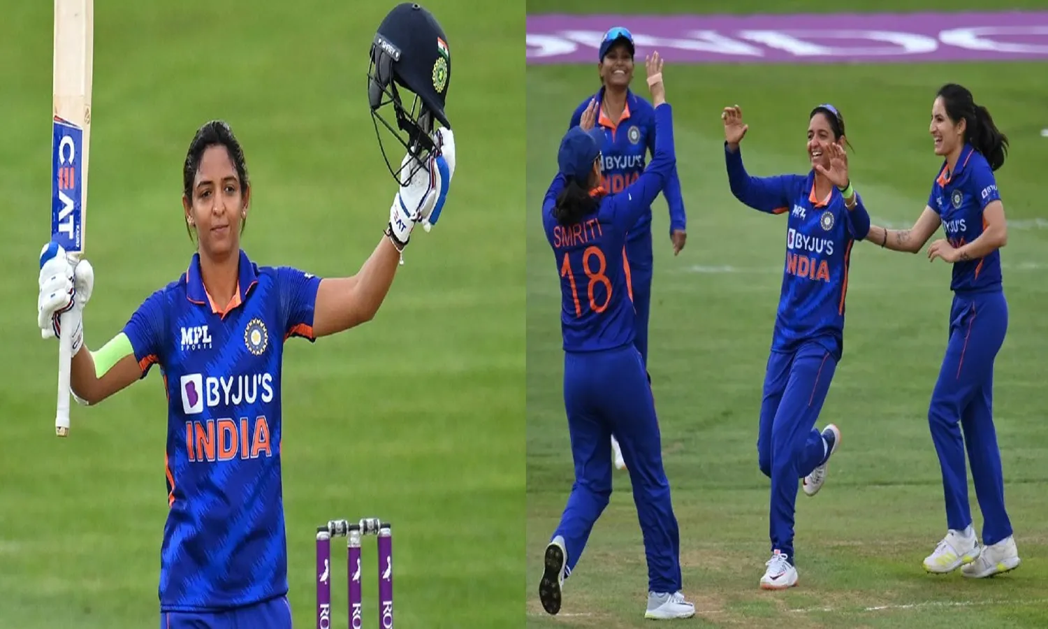హ‌ర్మ‌న్ విధ్వంసం.. ఇంగ్లాండ్ గడ్డపై భారత అమ్మాయిల నయా చరిత్ర